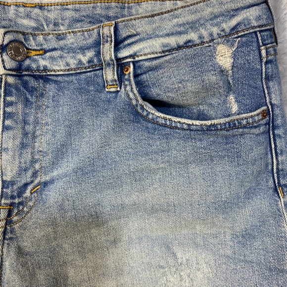 94. &Denim jeans shorts size 10 99%cotton - Picture 2 of 10